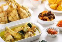 Foto: menu hidangan lebaran