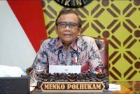 Menteri Koordinator Bidang Politik, Hukum, dan Keamanan (Menkopolhukam) Mahfud MD 
