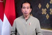 Presiden Joko Widodo memberikan keterangan pers di Manggarai Barat, Nusa Tenggara Timur, Senin (24/4/2023