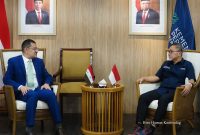 Menteri Perdagangan RI, Zulkifli Hasan menerima kunjungan Kuasa Usaha Ad Interim Kedutaan Besar Irak Jakarta, Ammar Hameed Saadallah Al-Khalidy 