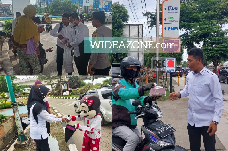 Ditintelkam Polda Sumsel Berbagi Takjil Ramadhan