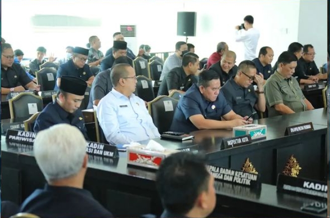 Rapat Paripurna DPRD Kota Palembang ke-5 masa persidangan I