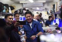 Gubernur Sumsel H Herman Deru Lepas 1200 Pemudik Gunakan Moda Transportasi Kereta Api