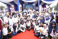 Hari Ketiga Lebaran, Gubernur Sumsel H erman Deru Halal Bihalal bersama Alumni SMANTA Palembang