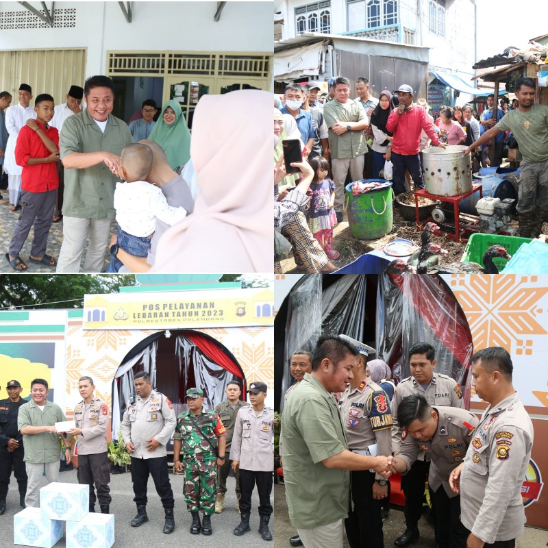 Gubernur Sumsel H Herman Deru Sanjo Lebaran, Cek Harga-Posko hingga Kesiapan Masjid untuk Salat Idulfitri 1444 Hijriah 