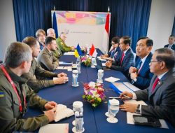 Bertemu Presiden Zelenskyy, Presiden Jokowi: Indonesia Terus Dukung Perdamaian di Ukraina