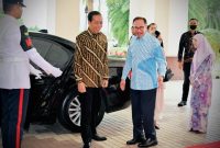 Presiden Jokowi dan Ibu Iriana disambut oleh PM Dato’ Seri Anwar Ibrahim dan Dato’ Seri Wan Azizah, Kamis (08/06/2023), di Kompleks Seri Perdana, Putrajaya, Malaysia. (Foto: BPMI Setpres)