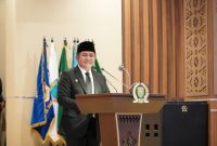 Gubernur Sumsel H Herman Deru sampaikan Tanggapan/Jawaban Pandangan Umum Fraksi-Fraksi DPRD Sumsel Terhadap Rancangan Peraturan Daerah (Raperda) tentang Pertanggungjawaban Pelaksanaan APBD Provinsi Tahun Anggaran 2022 di Ruang Rapat Paripurna DPRD Sumsel, Kamis 15 Juni 2023.