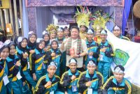 Gubernur Herman Deru saat membuka Jambore Pemuda Daerah Provinsi Sumatera Selatan, yang dipusatkan Tanjung Senai, Komplek Perkantoran Kabupaten Ogan Ilir, Jumat 16 Juni 2023.