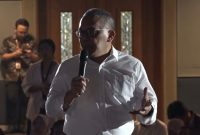 Kepala BRIN, Laksana Tri Handoko saat memberikan sambutan pada acara Peringatan Hakteknas ke-28, Kamis (10/8/2023)