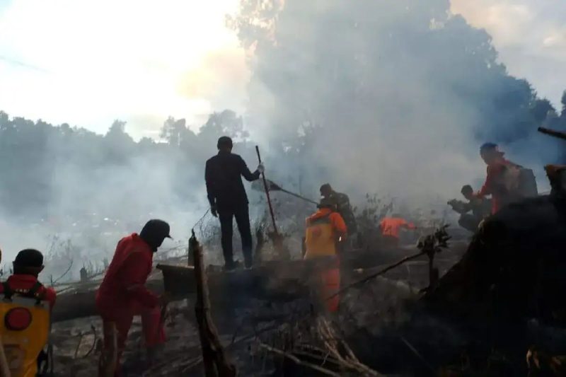 satuan tugas Karhutla di tingkat desa mulai diaktifkan