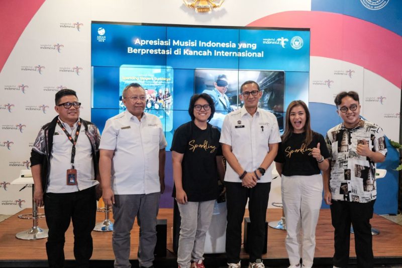 Menparekraf Sandiaga Uno saat 