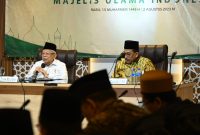 Rapat Dewan Pertimbangan MUI Pusat turut dihadiri Ma’ruf Amin selaku Ketua Dewan Pertimbangan MUI Pusat, Selasa (2/8/2023) di Jakarta. (Foto:SetwapresRI/Ist)