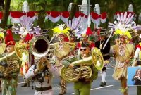 Kirab Pawai Budaya HUT ke-78 RI, di Jalan Merdeka Barat, Jakarta Pusat, Kamis (17/8/2023) (Foto: Tangkapan Layar Youtube Sekretariat Presiden)