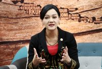 Kepala Eksekutif Pengawas Perilaku Usaha Jasa Keuangan, Edukasi, dan Perlindungan Konsumen (PEPK) OJK, Friderica Widyasari Dewi