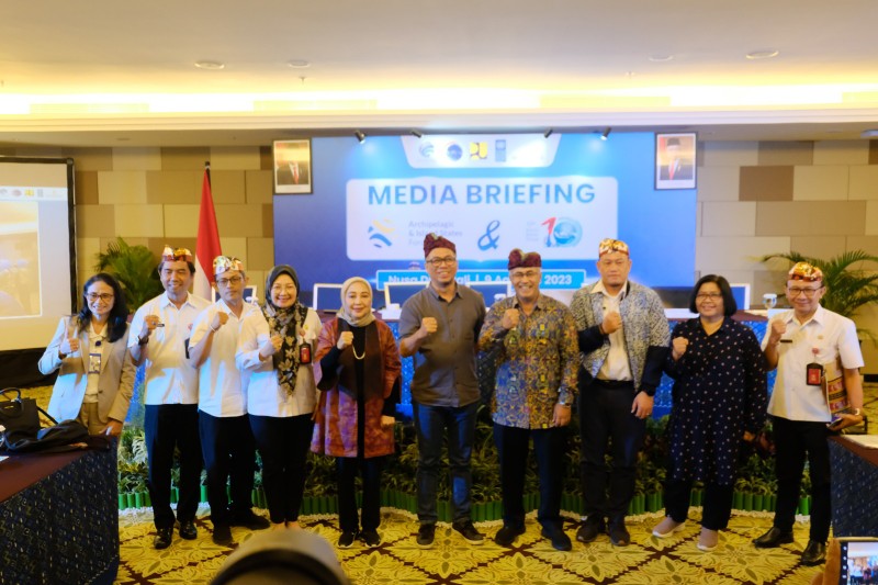 Media briefing AIS Forum 2023 dan WWF 2024, Rabu 9 Agustus 2023.