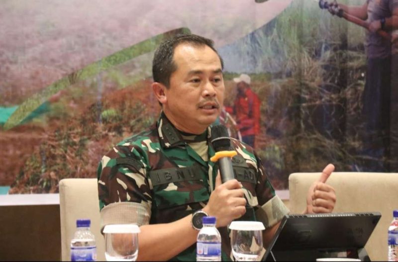 Kasi Operasi Korem 042 Garuda Putih (Gapu) Ibnu Suharmanto sekaligus bagian dari Satuan Tugas Kebakaran Hutan dan Lahan (Satgas Karhutla) Provinsi Jambi (Foto: Istimewa)