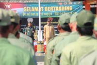 Momentum peringatan HUT TNI ke-78 masih mewarnai Makodim 0812/Lamongan. Pada ajang peringatan itu, pihak Kodim menggelar dua perlombaan menyasar para Linmas dan Pelajar, PBB dan Cerdas Cermat.