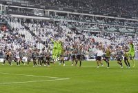Pemain Juventus, Dusan Vlahovic merayakan gol ke gawang Lazio pada laga lanjutan Serie A Italia 2023-2024 di Allianz Stadium pada laga lanjutan Liga Italia, Sabtu (16/9/2023) malam WIB (Foto: juventusfc)