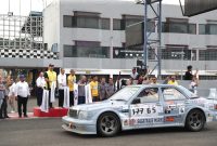 Menpora Dito Ariotedjo melepas parade seribu mobil Marcedez Benz di Sirkuit Internasional Sentul, Bogor, Jawa Barat, Sabtu (2/9). Parade mobil ini berhasil memecahkan rekor Museum Rekor-Dunia Indonesia (MURI)