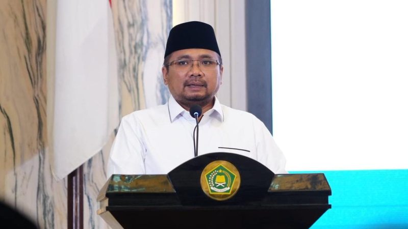 Menag Yaqut Cholil Qoumas