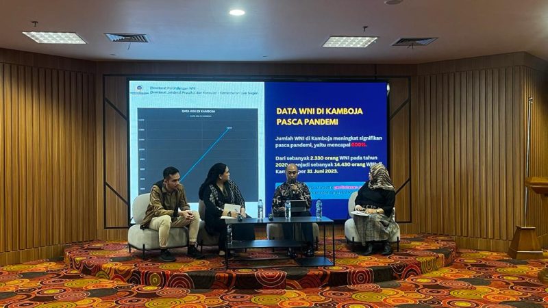 Sosialisasi pencegahan TPPO di Universitas Airlangga, Surabaya