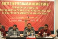 Kanwil Kemenkumham Jakarta Rapat Pengawasan Orang Asing jelang pemilu 2024 