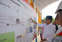 Menhub RI Budi Karya Sumadi, Jumat (22/9), mengecek progres pembangunan Bandara VVIP  di Ibu Kota Nusantara (IKN) Kabupaten Penajam Paser Utara, Provinsi Kalimantan Timur