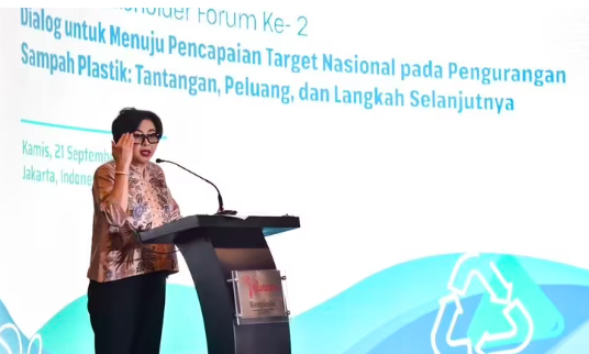 Direktur Jenderal Pengelolaan Sampah Limbah dan B3 (PSLB3) Rosa Vivien Ratnawati