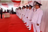 Sebanyak 17 Kepala Desa yang terpilih dari hasil Pilkades serentak dari 5 Kecamatan di Kabupaten Penukal Abab Lematang Ilir (PALI), Sumatera Selatan, dilantik langsung oleh Bupati PALI Dr Ir H Heri Amalindo MM, Kamis(24/08/2023).