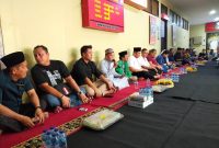 Jajaran Satuan Reserse Kriminal (SatReskrim) Polrestabes Palembang menggelar acara pembacaan yasinan bersama, Kamis (14/9/2023) sore.