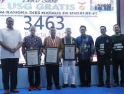 PJ Walikota Palembang Ratu Dewa Apresiasi FK Unsri Pecahkan Rekor MURI