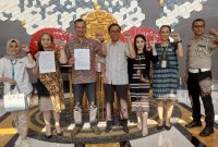 Badan Pendapatan Daerah Provinsi Sumatera Selatan [Bapenda Sumsel] bersama UPTB Samsat Palembang melakukan Memorandum of Understanding [MoU] dengan Th Alts Hotel di Jalan Rajawali nomor 8, 9 Ilir Palembang, Jumat 22 September 2023.