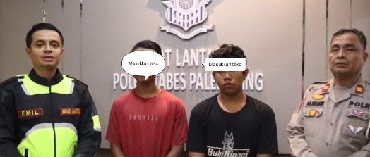 Aksi 'KOBOI' dua supir truk tangki air ugal-ugalan bak 'koboi' dan mengancam keselamatan orang lain di jalan ditangkap Satlantas Polrestabes Palembang. 