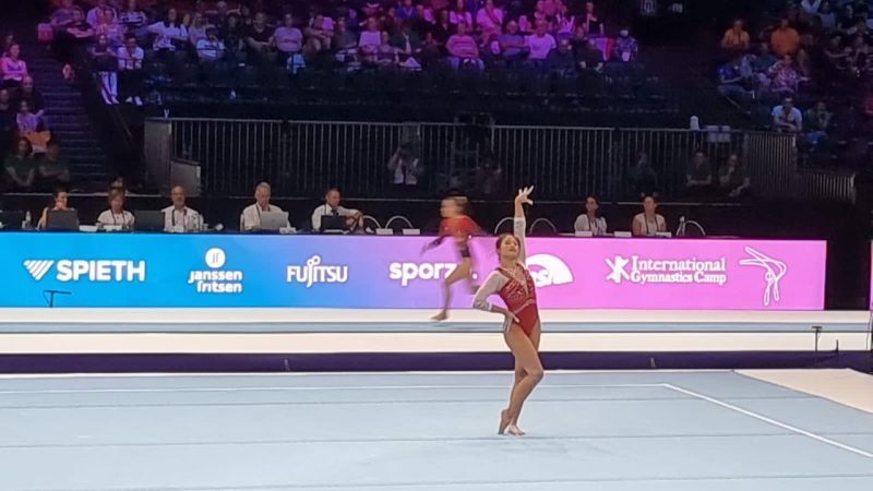 Rifda Irfanalutfi meraih tiket ke Olimpiade Paris 2024 setelah tampil di Kejuaraan Dunia Artistik 2023 di Antwerp, Belgia