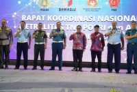 Anggota Bawaslu Puadi dalam Rapat Koordinasi Nasional (Rakornas) Netralitas TNI, Polri dan ASN dalam Pemilu 2024, di Bali, (28/10/2023)