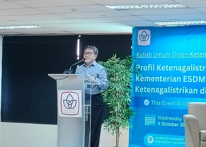 Direktur Pembinaan Program Ketenagalistrikan Kementrian ESDM, Wanhar