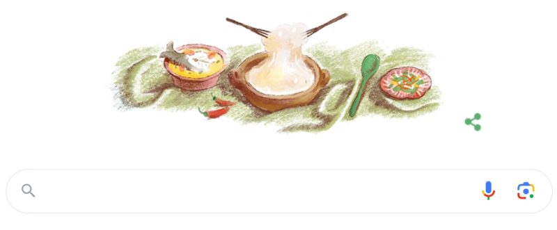 Tampilan Google Doodle hari ini (foto: tnagkapan layar)