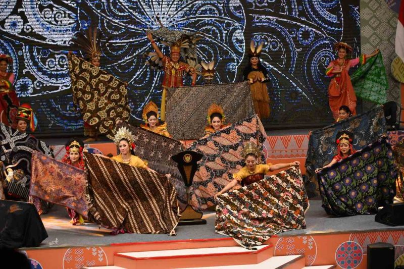Peresmian Museum Batik Indonesia, Senin (2/10/2023)