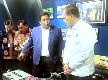 Kasubdit Jatanras AKBP Samian saat memberikan keterangan pers