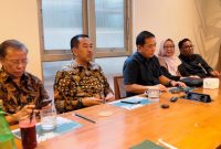 PT Angkasa Pura II menggelar pertemuan dengan PHRI Jabar dan Asita Jabar di Bandung, Selasa (17/10/2023)