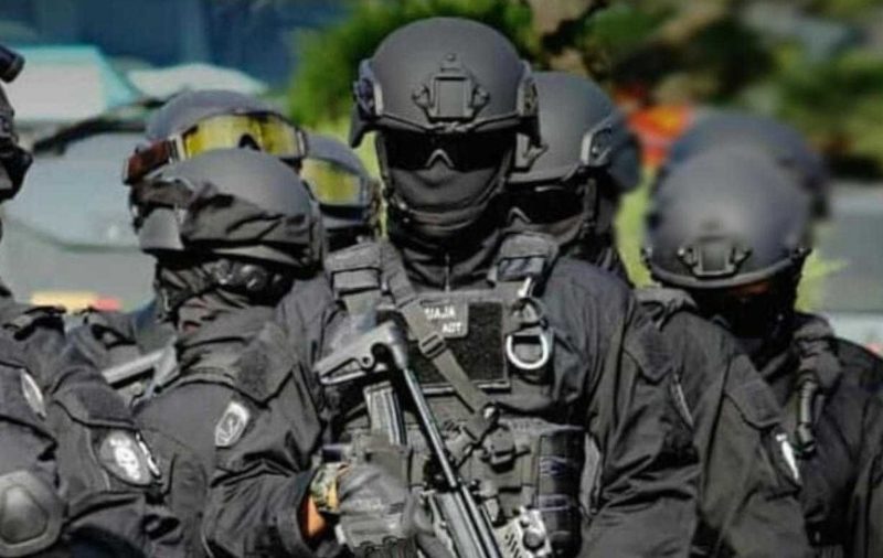 Densus 88 Anti Teror menyatakan telah menangkap 59 teroris selama Oktober 2023