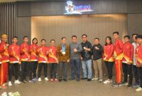 Puluhan Atlet Taekwondo kembali diganjar bonus atas torehan prestasi dari Penjabat [Pj] Walikota Palembang H Ratu Dewa.