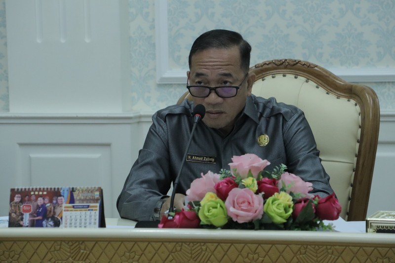Pemerintah Kota Palembang melalui Asisten II H Ahmad Zulinto menerima audiensi Balai Prasarana Permukiman Wilayah (BPPW) Sumatera Selatan
