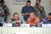 Penjabat (PJ) Sekretaris Daerah (Sekda) Kota Palembang Gunawan mengikuti Forum Sekda Kota Seluruh Indonesia di Hotel Borobudur, Jakarta, Selasa 31 Oktober 2023.