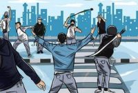 Ilustrasi Aksi Tawuran