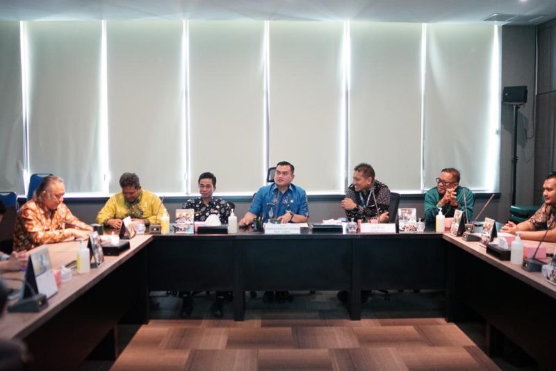SKK Migas Sumbagsel, Medco E&P Indonesia dan Odira Energy Karang Agung melakukan kerjasama pelayanan kesehatan dengan RSUD Siti Fatimah Sumsel, Senin (2/10/2023)