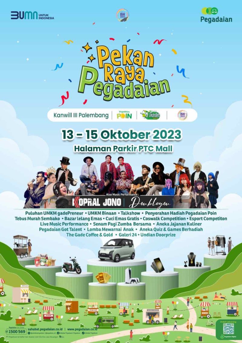 Pegadaian (Persero) Kantor Wilayah (Kanwil) III Sumbagsel  Pekan Raya Pegadaian