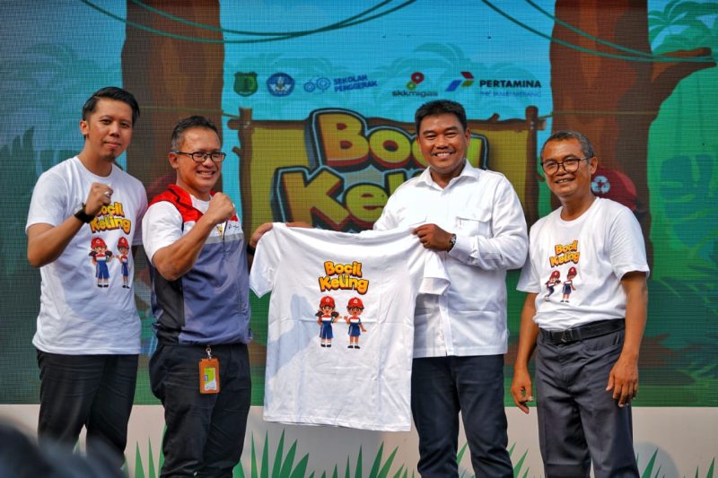 PHE Jambi Merang launching aplikasi Bocil Keling (Bocah Cilik Kelola Lingkungan)