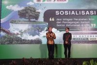 Sosialisasi aksi mitigasi perubahan iklim dan perdagangan karbon sektor kehutanan di KPH
